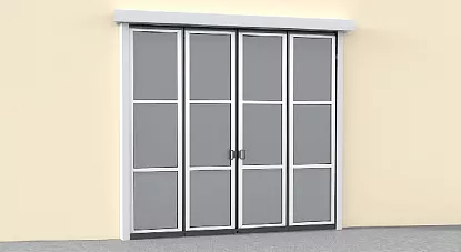 Панорамные ворота промышленные DoorHan IFG-P